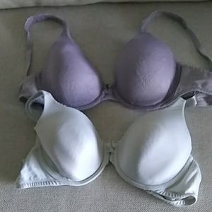 Two Victoria secret lace bras  34D